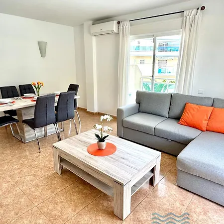 Apartbeach Juncos 3 Gran Terraza Y Soleado Apartament La Pineda